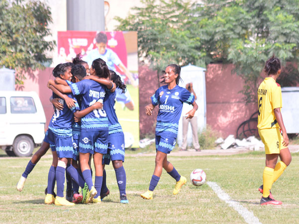 Women's National football jharkhand loss first match