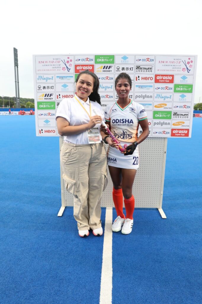 जूनियर एशिया कप महिला हॉकी: सेमीफाइनल में इंडिया, झारखंड की बेटी दीपिका बनीं प्लेयर ऑफ द मैच