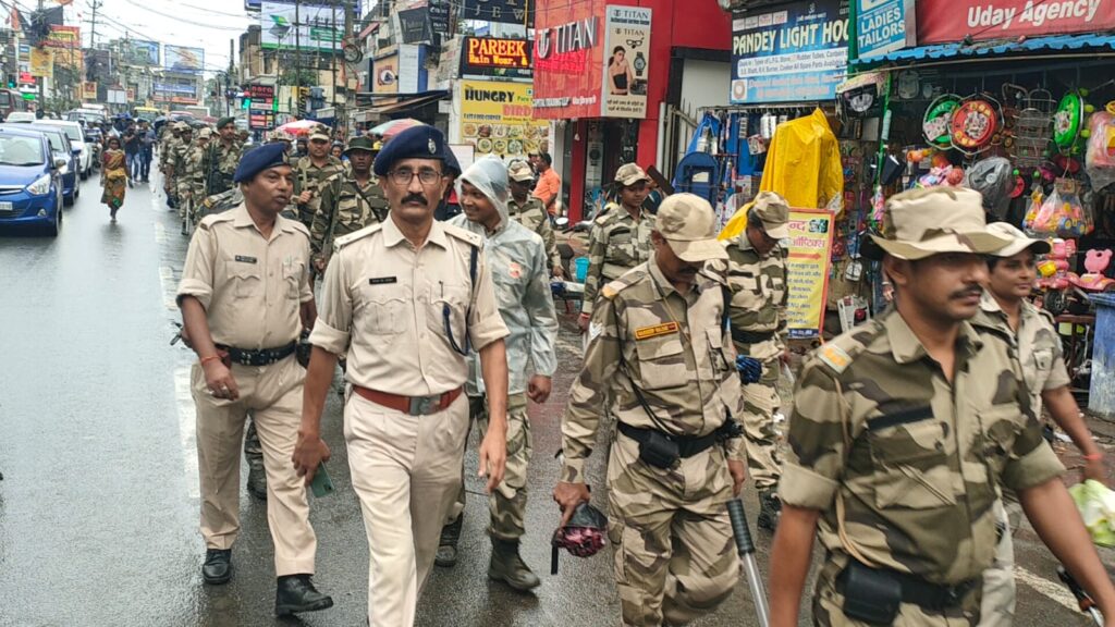 March ranchi police for bakrid