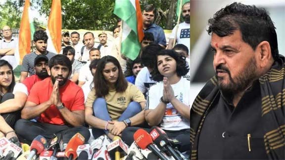 नाबालिग पहलवान के यौन शोषण केस में बृजभूषण के खिलाफ प्राथमिकी में रद्द करने की रिपोर्ट दायर national news | national latest news | national latest hindi news | national news box bharat