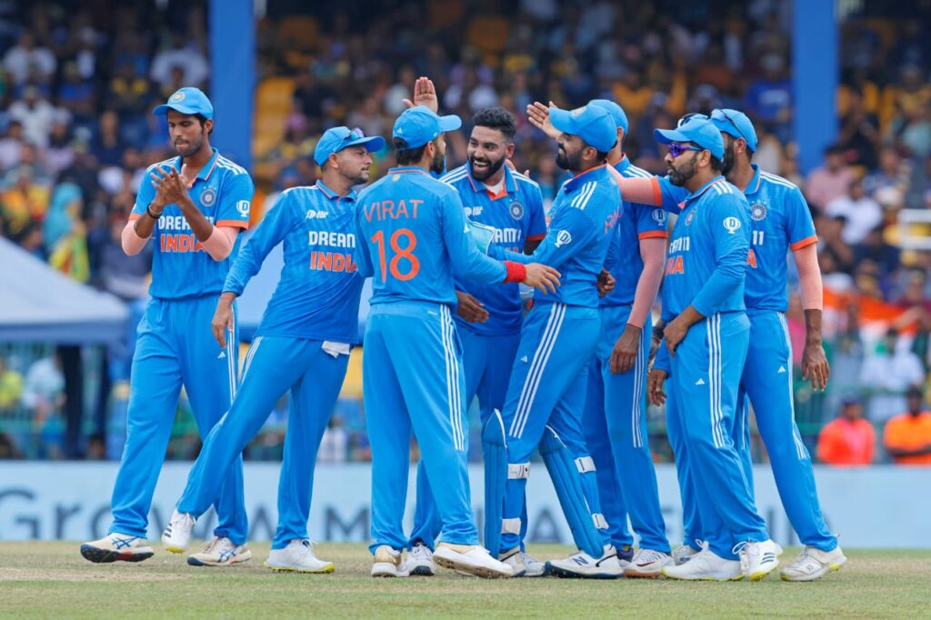 India won the Asia Cup title. Sri Lanka lost the match by 10 wickets