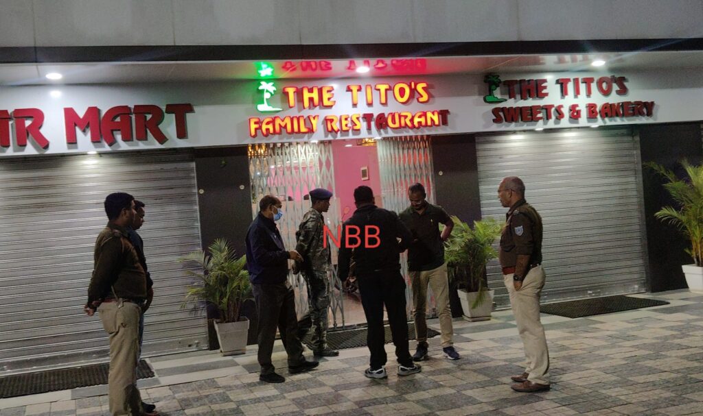 Jharkhand DGP Tadasha Mishra presiding over high-level meeting regarding Ranchi restaurant firing case