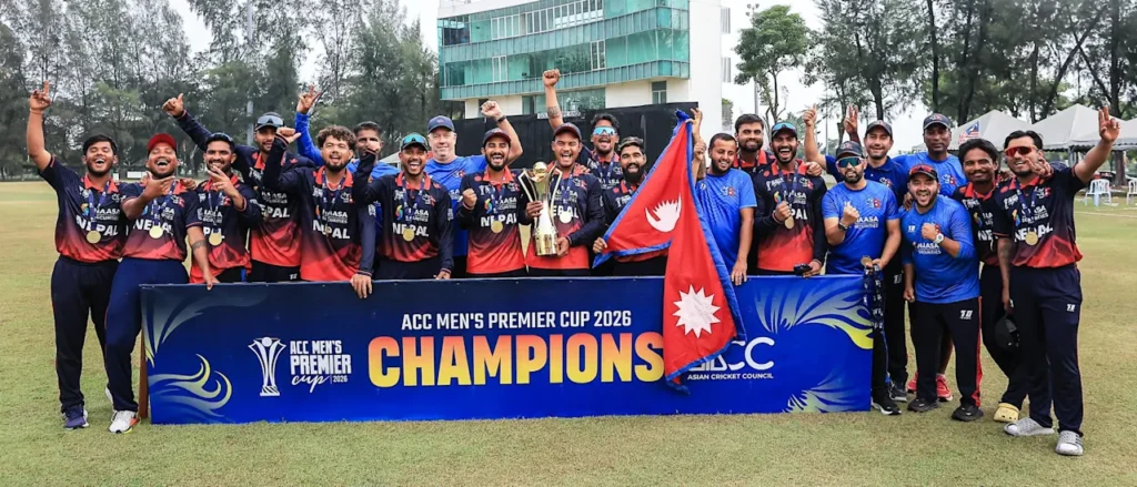नेपाल ने रचा इतिहास ! UAE को हराकर दूसरी बार एशिया कप में बनाई जगह नेपाल क्रिकेट टीम ने UAE को हराकर दूसरी बार एशिया कप के लिए क्वालीफाई किया